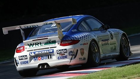 „Porsche Carrera Cup GB“ lenktynės „Brands Hatch GP“ trasoje 