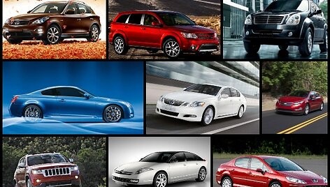 Prasčiausiai 2011-ųjų rugsėjo mėnesį parduodami automobiliai Vokietijoje