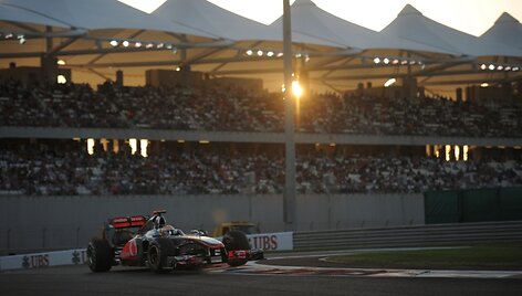 Abu Dabio GP kvalifikacija