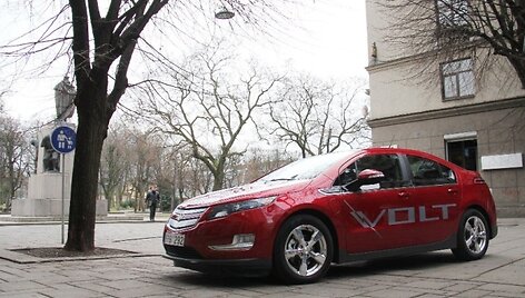 Pirmasis serijinis elektromobilis &ndash; &bdquo;Chevrolet Volt&ldquo;