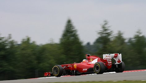 Fernando Alonso, „Ferrari“, Niurburgringo trasoje