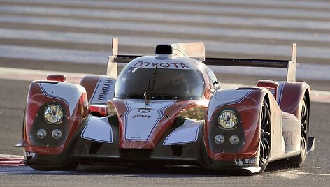 &bdquo;Toyota TS030&ldquo; bolido bandymai &bdquo;Paul Ricard&ldquo; trasoje