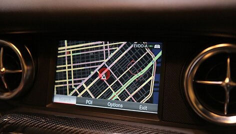 &bdquo;Google Maps&ldquo; &bdquo;Mercedes-Benz SLS AMG&ldquo; modelyje