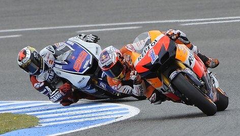 &bdquo;MotoGP&ldquo; lenktynės Ispanijoje