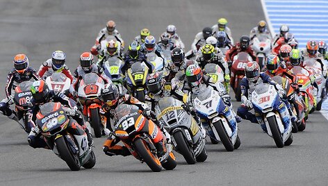 &bdquo;MotoGP&ldquo; lenktynės Ispanijoje