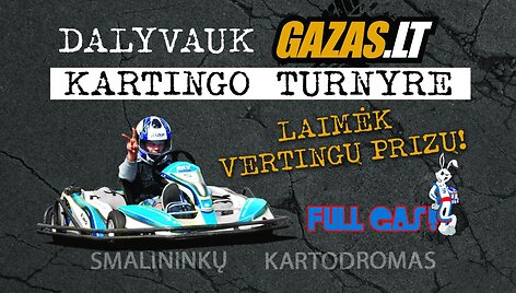 GAZAS.LT kartingo turnyras