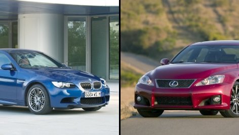 BMW M3 ir „Lexus IS-F“