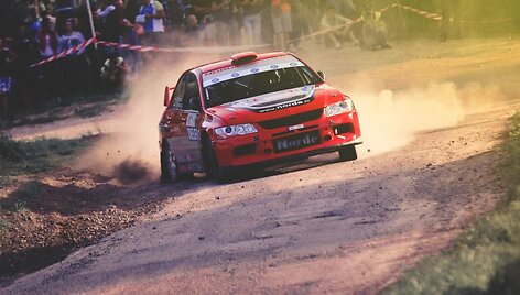 &bdquo;300 lakes rally&ldquo; greičio ruožai mieste