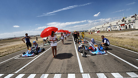 „KZ2 WSK EURO“ varžybų startas