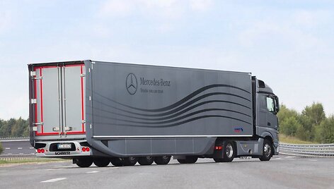 Aerodinami&scaron;kas &bdquo;Mercedes-Benz&ldquo; vilkikas