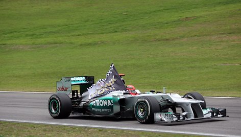 „Mercedes GP“ bolidas