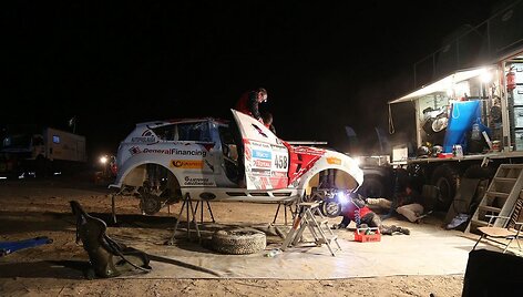 Lietuvių &bdquo;Oscar&ldquo; po trečios Dakaro dienos