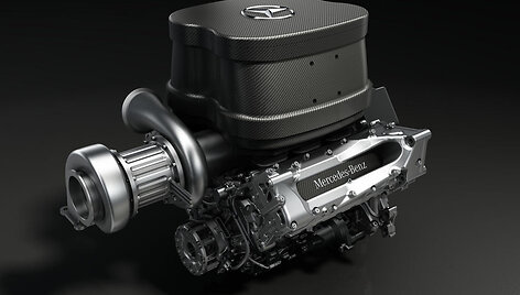 &bdquo;Mercedes GP&ldquo; 1,6 l variklis su turbina