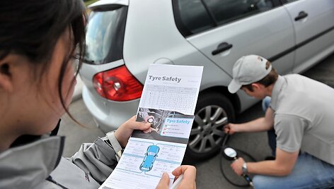 &bdquo;Bridgestone&ldquo; padangų kokybės tikrinimas