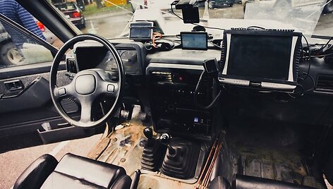 Bekelės automobilyje gausu technologijų