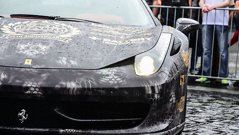 &bdquo;Gumball 3000&ldquo; ralio dalyviai Vilniuje