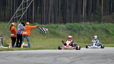 Kartingo varžybos Latvijoje