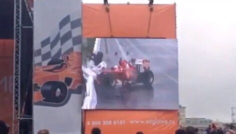 Kamui Kobayashi avarija