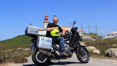 Aido Bubino 15 tūkst. km kelionės pradžia