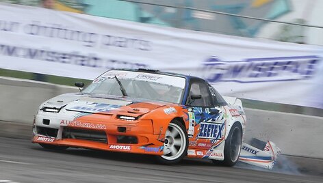 &bdquo;Drift Allstars&ldquo; varžybų Kaune kvalifikacija