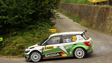Lietuvių apsilankymas WRC etape &bdquo;ADAC Rallye Deutschland&ldquo;