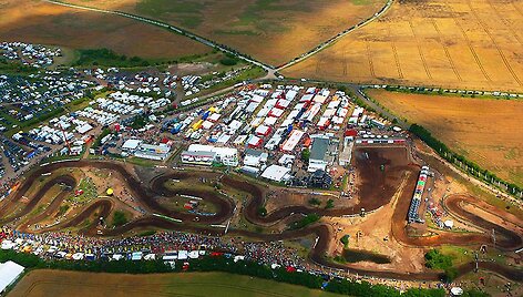 Motokroso olimpiados trasa