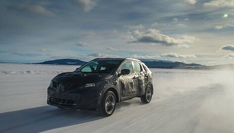 Naujos kartos užmaskuotas &bdquo;Nissan Qashqai&ldquo;