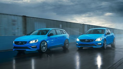 „Volvo V60 Polestar“ ir „Volvo S60 Polestar“ 