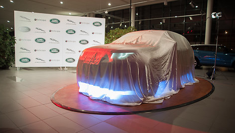 „Range Rover Evoque“ pristatymas „Inchcape“ salone