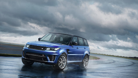 Galingiausias istorijoje „Land Rover“: „Range Rover Sport SVR“