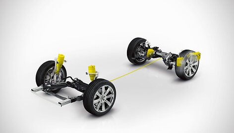 &bdquo;Volvo XC90&ldquo; važiuoklė