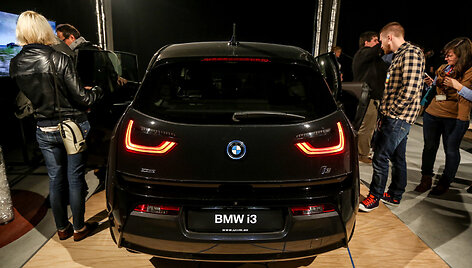 BMW i3 elektromobilis pristatytas lietuviams
