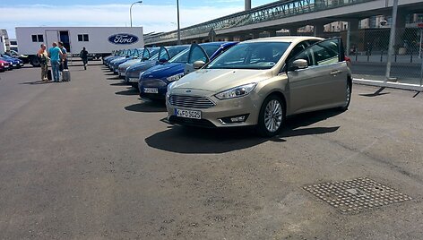 &bdquo;Ford Focus&ldquo; bandymai Ispanijoje