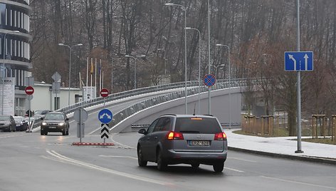 A.Goštauto g. estakada gruodžio pradžioje