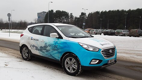 Vandeniliu varomas &bdquo;Hyundai ix35 Fuel Cell&ldquo;