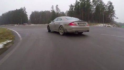 Gytis Vaitulionis vairuoja „Mercedes-Benz CLS55 AMG“