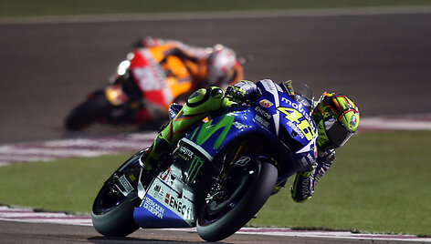 Pirmosios 2015-ųjų sezono &bdquo;Moto GP&ldquo; lenktynės Katare