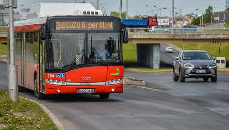 Suremontuotos Kauno gatvės