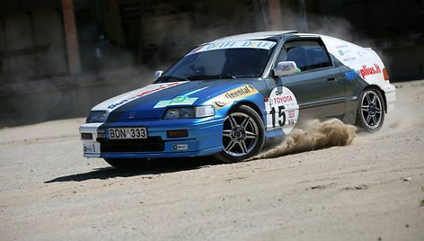 Andrius Kilda ir Aurimas Raziūnas („Honda CRX“)