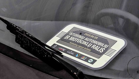 Istorinių automobilių ralis Kėdainiuose