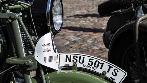 Istorinių automobilių ralis Kėdainiuose