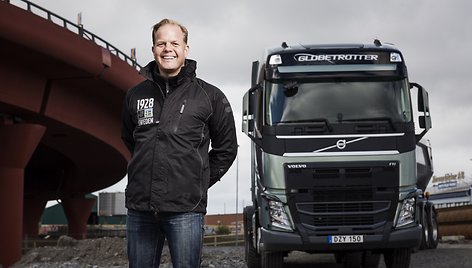 „Volvo Trucks“ statybų padalinio vadovas Jonas Odermalmas