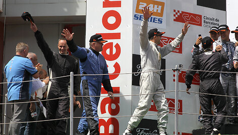 &bdquo;Kaukas&ldquo; komandos &bdquo;Volkswagen Golf&ldquo; &bdquo;Hankook 24 h Barcelona&ldquo; lenktynėse
