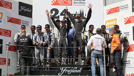 &bdquo;Kaukas&ldquo; komandos &bdquo;Volkswagen Golf&ldquo; &bdquo;Hankook 24 h Barcelona&ldquo; lenktynėse