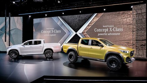 &bdquo;Mercedes-Benz X-Class&ldquo; koncepcinis modelis