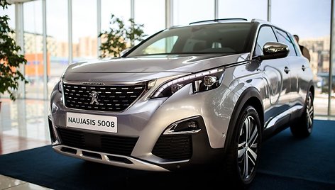 „Peugeot 5008“ Lietuvoje pristatytas žurnalistams