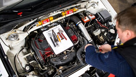 &bdquo;Halls Winter Rally 2017&ldquo; techninė komisija