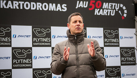 Plytinės kartodromo penkiasde&scaron;imtmečio proga surengtos kartų varžybos