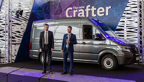 „Volkswagen Crafter“ pristatymas Vilniuje