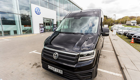 „Volkswagen Crafter“ pristatymas Vilniuje